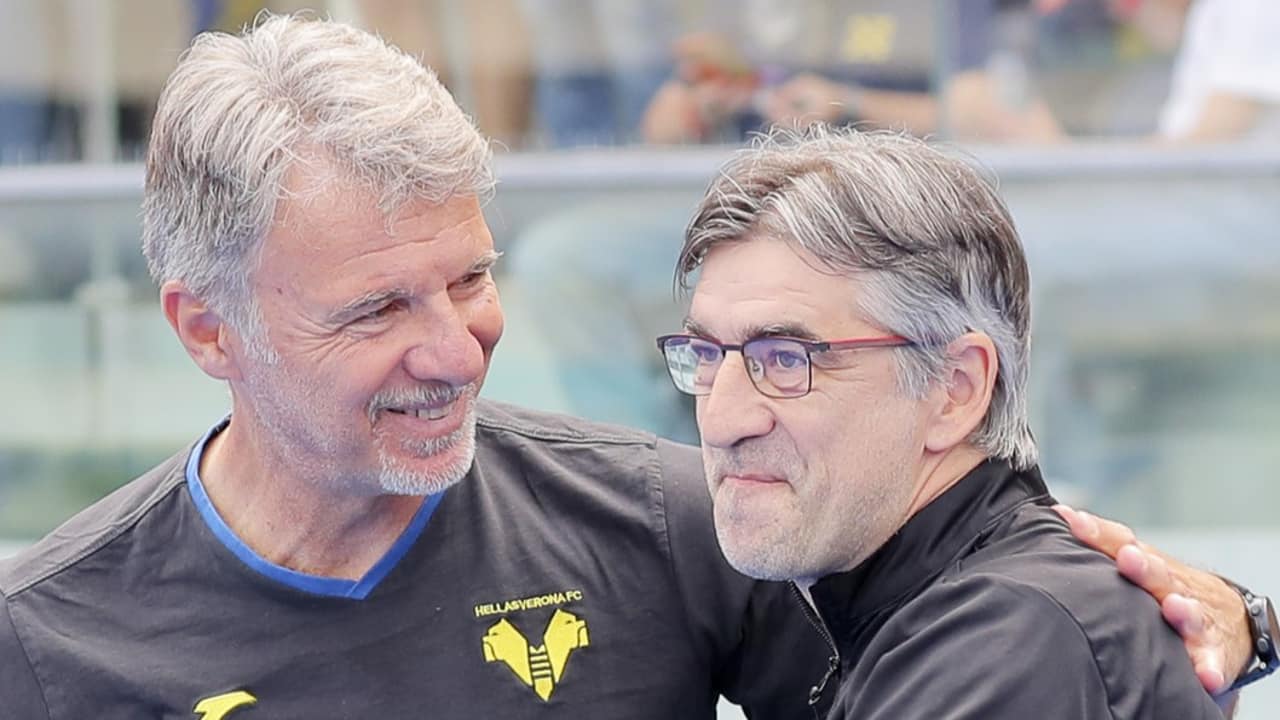 Marco Baroni e Ivan Juric - Foto Lapresse - Ilromanista