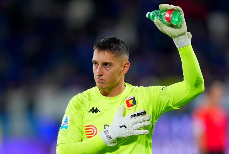 Pierluigi Gollini, portiere del Genoa - Foto Lapresse - Ilromanista.it