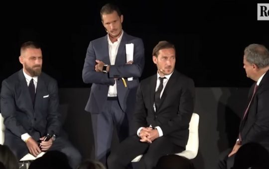 Totti e De Rossi a un evento - Youtube - Ilromanista.it