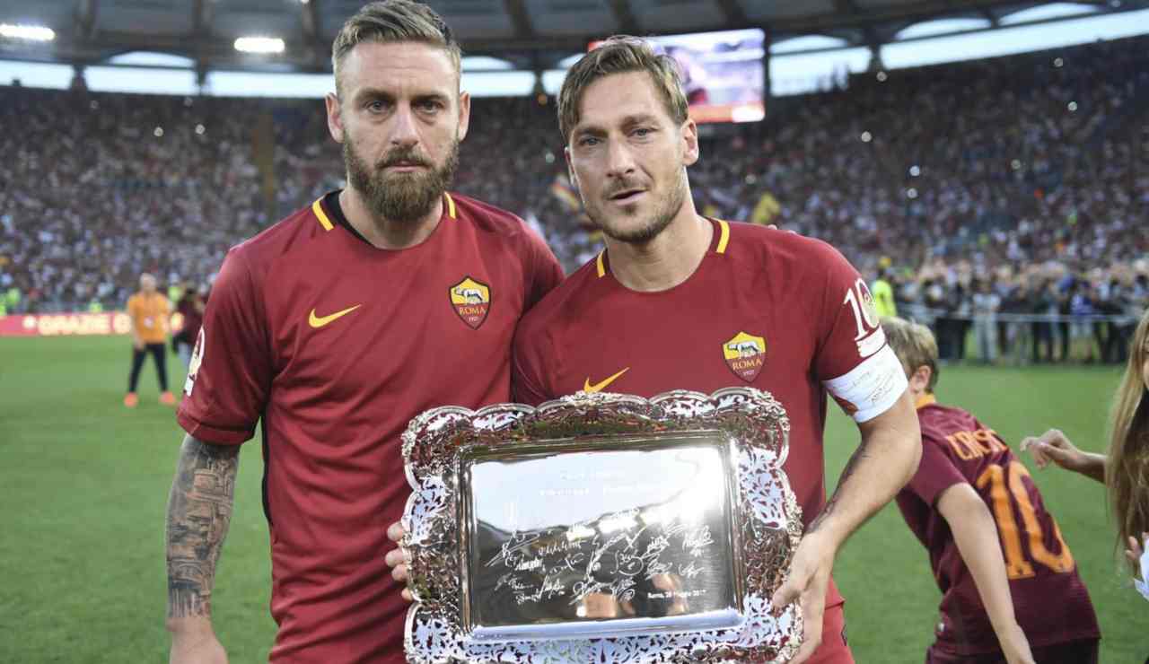 Totti e De Rossi - LaPresse - Ilromanista.it