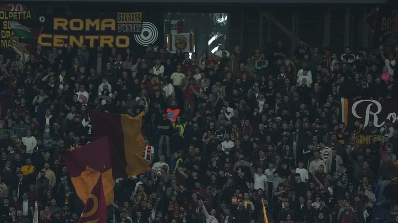 I tifosi della Roma - Foto Lapresse - Ilromanista.it