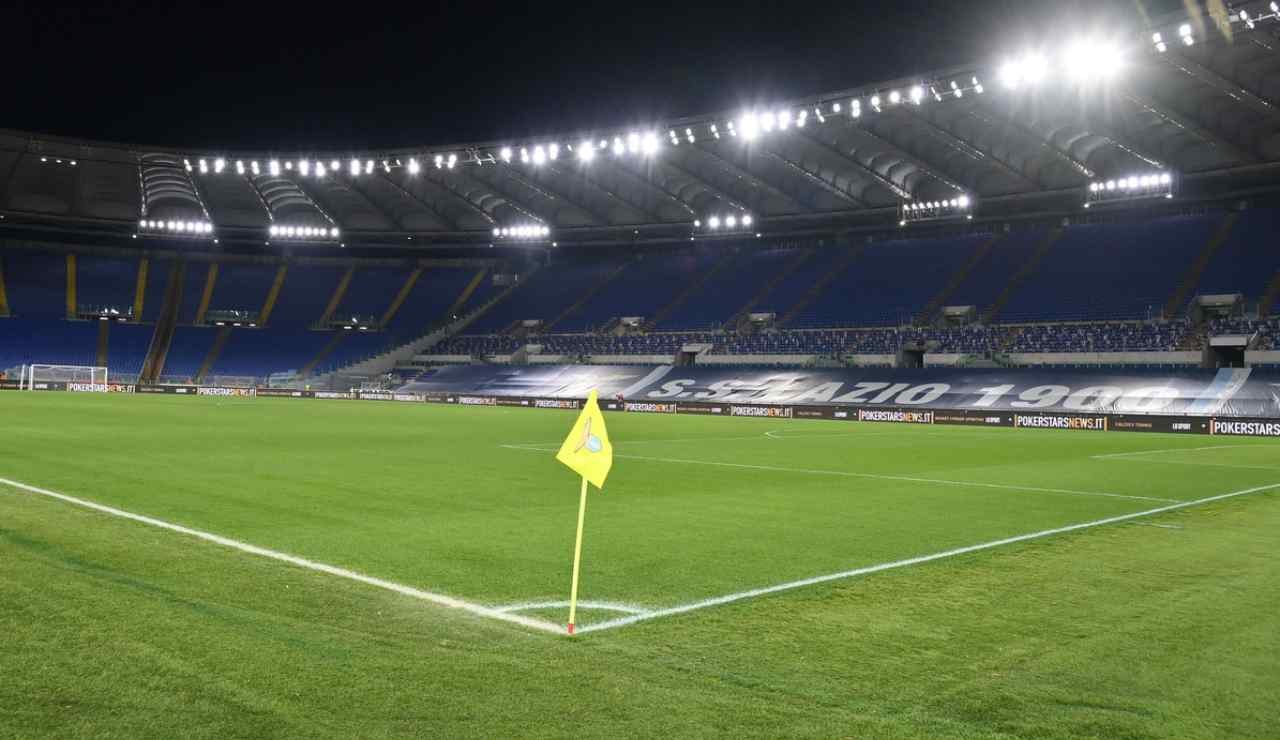 Lo stadio Olimpico di Roma vuoto - Foto Lapresse - Ilromanista.it