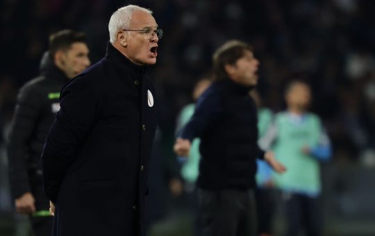 Tottenham-Roma, Ranieri: "Non sarà una partita facile. Loro sono in un momento eccellente"