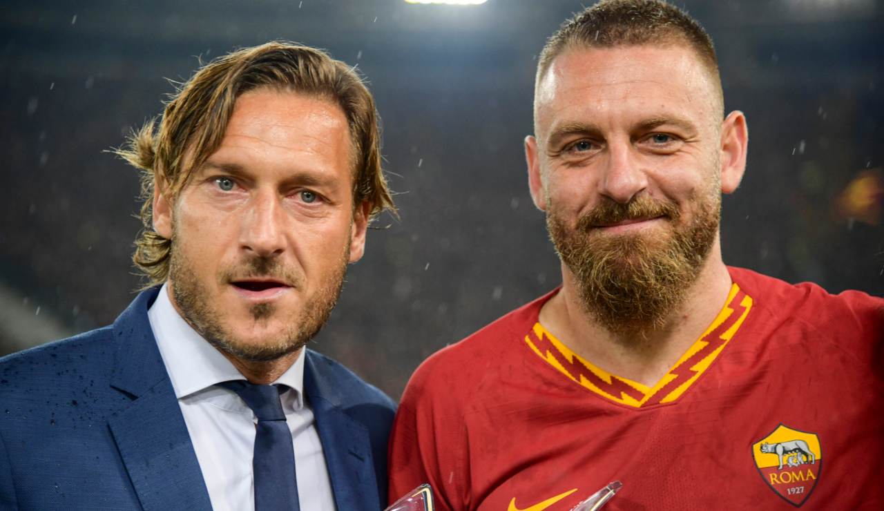 Totti e De Rossi - LaPresse - Ilromanista.it