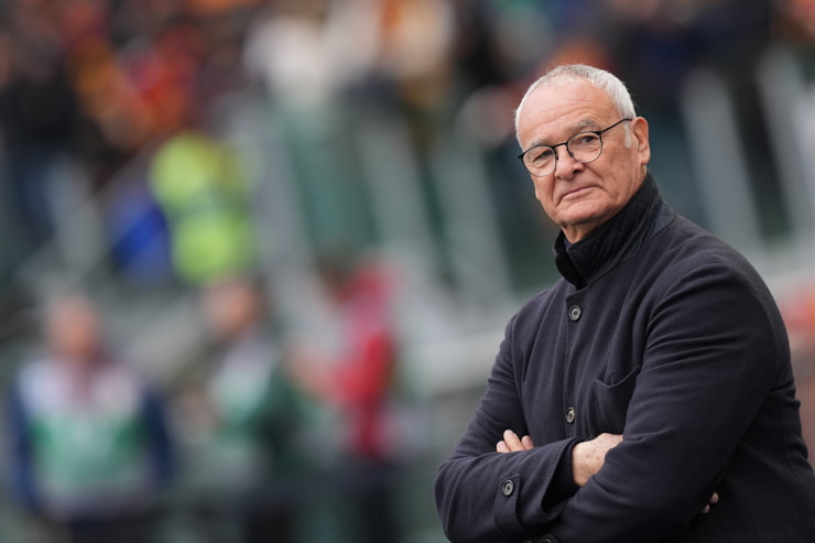 Claudio Ranieri, allenatore della Roma - Foto Lapresse - Ilromanista.it