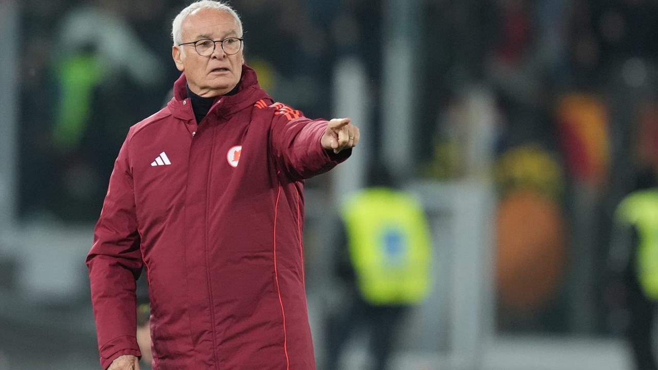 Claudio Ranieri, allenatore della Roma - Foto Lapresse - Ilromanista.it