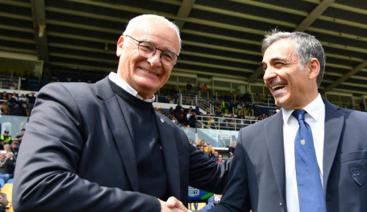 Claudio Ranieri e Fabio Pecchia - Ansa - ilromanista.it