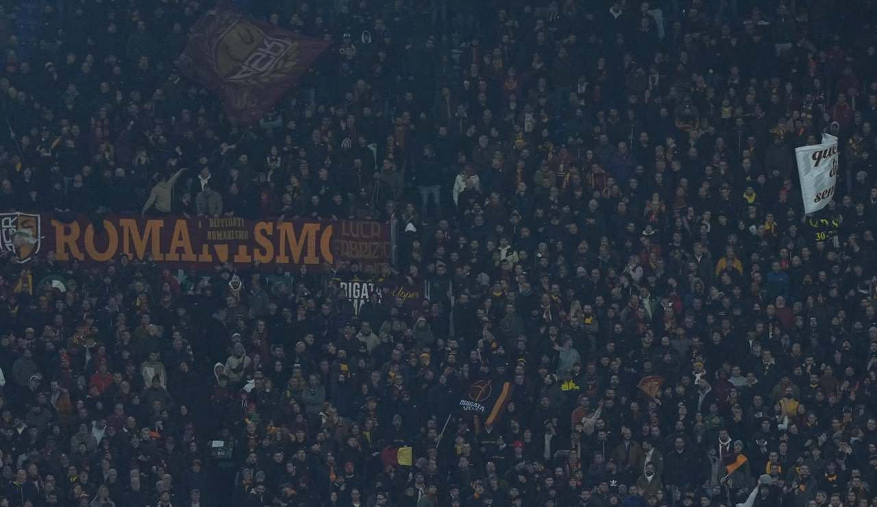 I tifosi della Roma - Foto Lapresse - Ilromanista.it