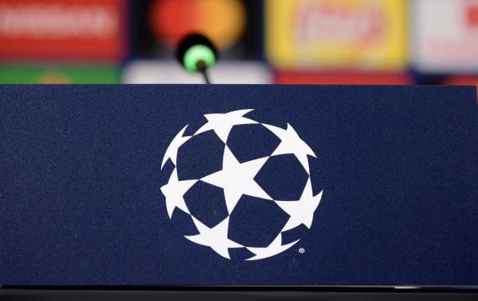 Il logo della Champions League - Lapresse - Ilromanista.it