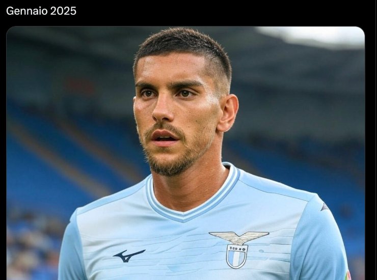 Lorenzo Pellegrini con la maglia della Lazio - X - Ilromanista.it