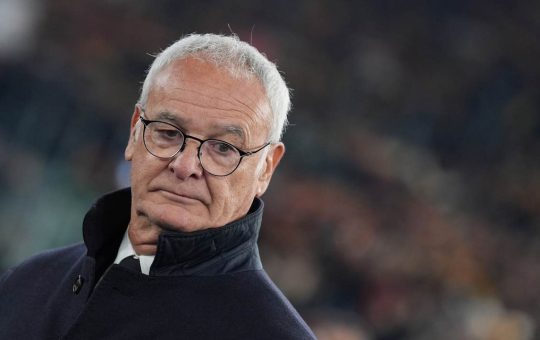 Roma-Lecce, Ranieri: "Non ci sono partite facili. Difesa a quattro? Possibile ma non lo dico"