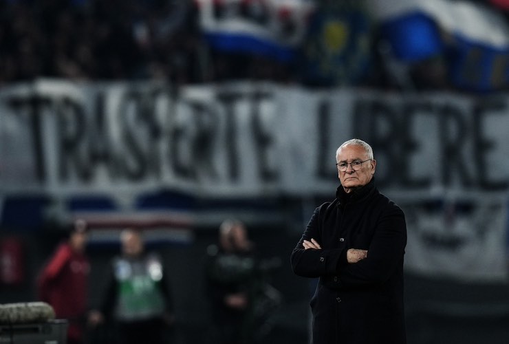 Roma-Parma, Ranieri: "Affrontiamo la partita con determinazione. Mercato? Proveremo a portare giocatori da Roma"