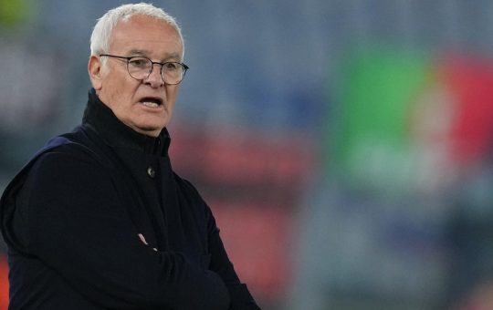 Roma-Braga, Ranieri: "Pellegrini lo vedo più sereno. Non sono contento dopo sole due partite andate bene"