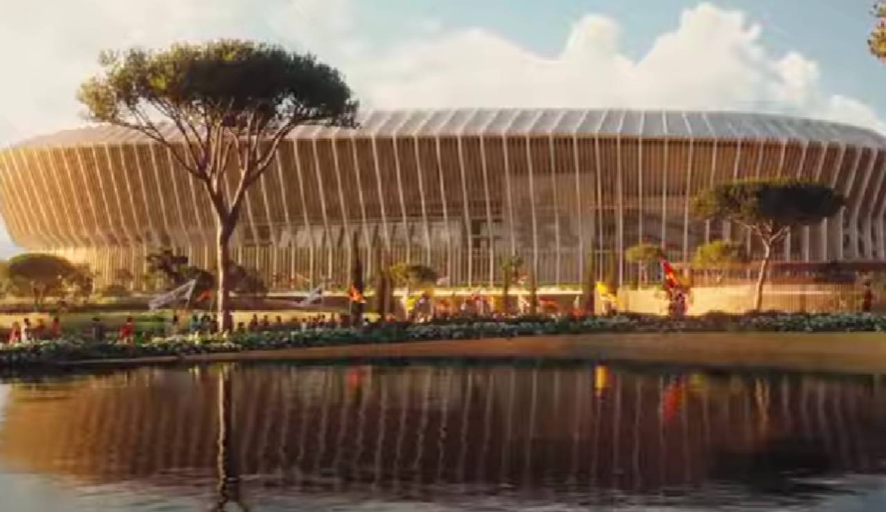 Il nuovo stadio della Roma