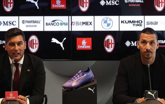 Ibrahimovic e Fonseca i conferenza stampa