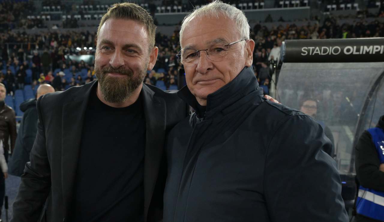 Passaggio di consegne tra De Rossi e Ranieri