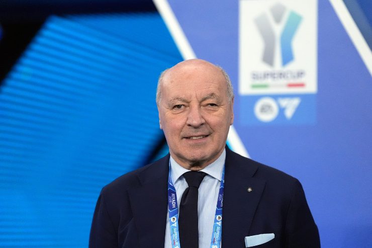 Il Presidente dell'Inter Beppe Marotta - lapresse - ilromanista.it