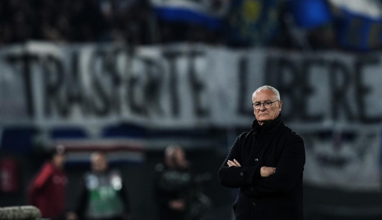 La preoccupazione di Claudio Ranieri - Lapresse - Ilromanista.it