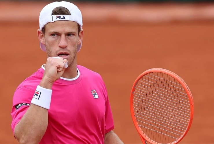 Il tennista argentino Diego Schwartzman 