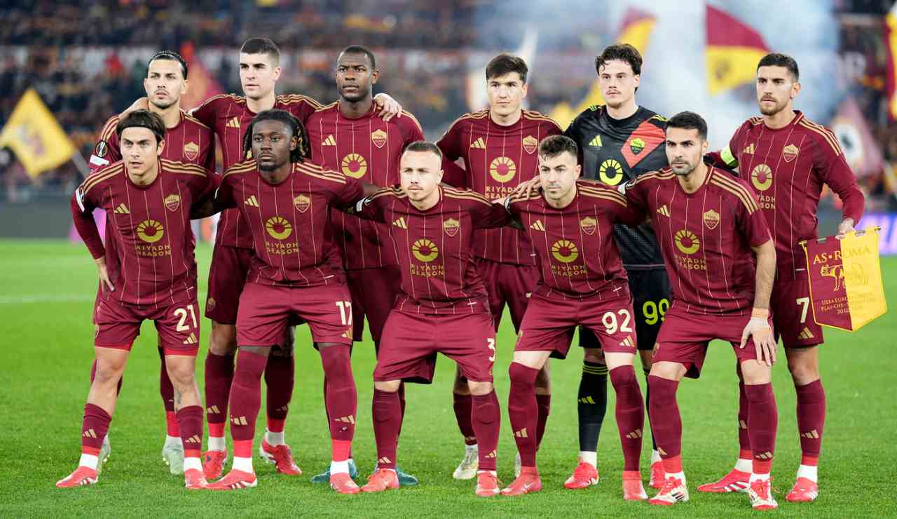 Foto di squadra per la Roma - lapresse - Ilromanista.it