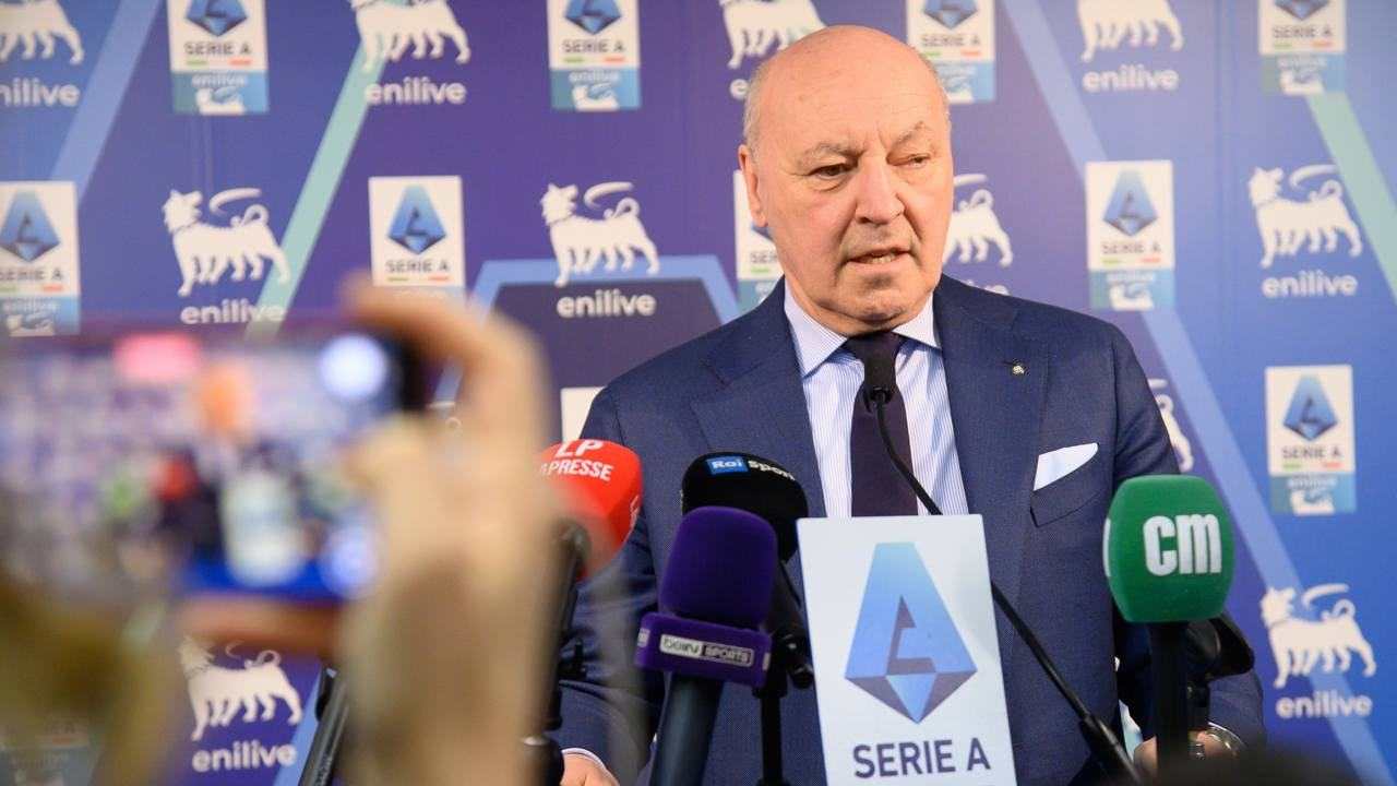 Il direttore dell'Inter Beppe Marotta - Foto Lapresse - Ilromanista.it