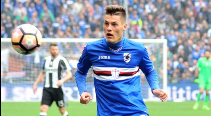 Patrik Schick ai tempi della Samp - Facebook - Ilromanista.it