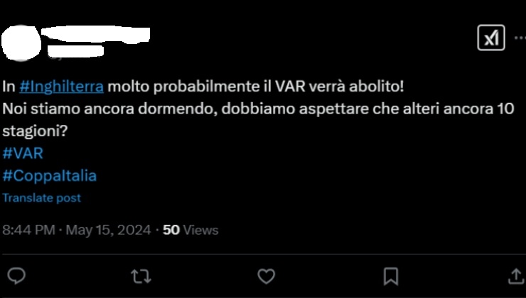 Annuncio ad un passo 