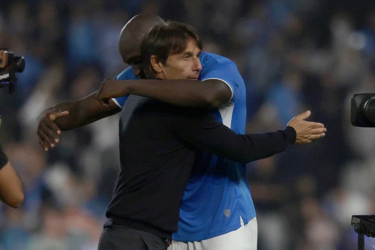 Conte e Lukaku - Lapresse - Ilromanista.it